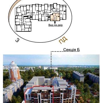Продаж 2-кімнатної квартири, новобудова, ЖК Dynastia BC, Біла Церква ЖК Dynastia BC