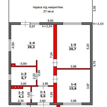 Продаж будинку біля Луцька у тихому мальовничому місці