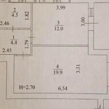 Продаж 1к Квартира Героїв Харкова (Московський) проспект ЖК Мира-2