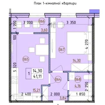 ВИДОВА 1К,ЗДАНИЙ б.Ньюкасл,БЕЗ КОМІСІЇ,ЖК Нова Англія/Новая Англия ЖК Новая Англия