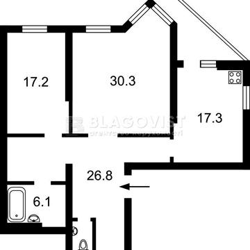 Продаж 2к кв 103м2 м. Деміївська Саперно-Слобідська, 22 Голосіївський