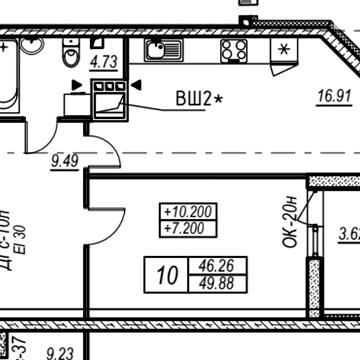 Продаж 1к Квартира Середньофонтанський провулок ЖК Удобный