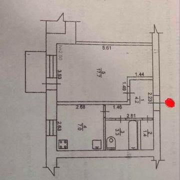 Продам 1-кімнатну квартиру