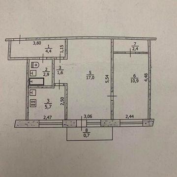 Продам 2-х кімнатну квартиру
