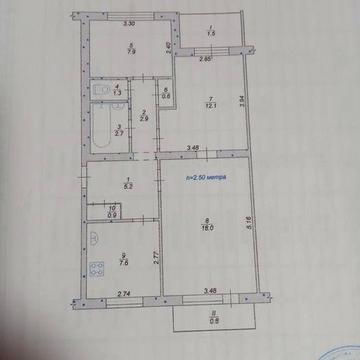Продається З кімнатна квартира вул. С.Калачевського 154
