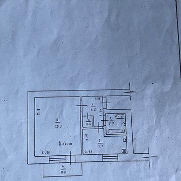 1 кімнатна квартира район БАМ, 37,1 кв. метрів
