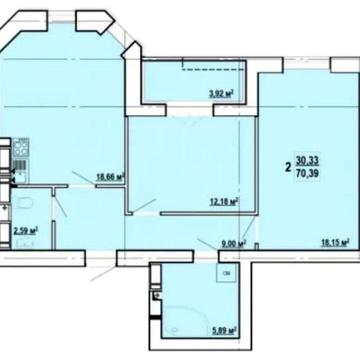 Продажа 2к квартиры | ЖК Сокольники | 69м2 | Профессорская 16 ЖК Сокольники