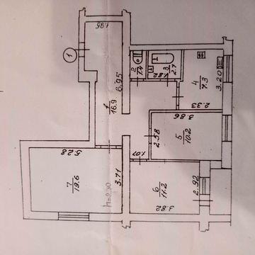 Продам 3-кім. квартиру