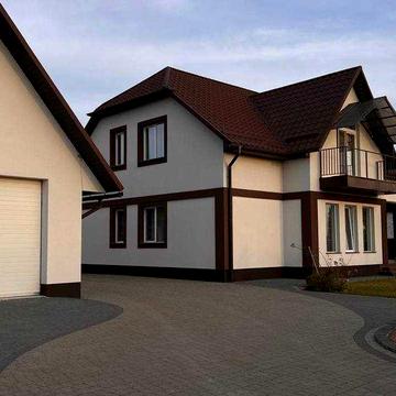 Продам сучасний укомплектований будинок із банею та гаражем.