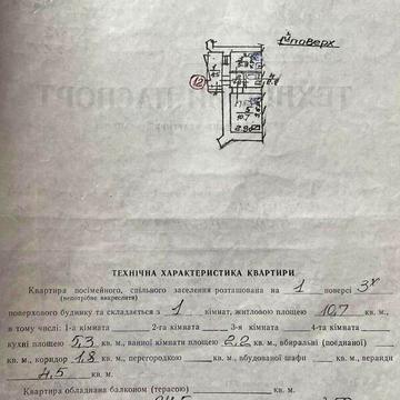 Продаж 1к Квартира Шептицьких вулиця