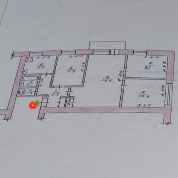 Продаж, 4-кімнатна квартира в центрі, вул Покровська