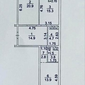 Продаж 2к Квартира Івана Франка вулиця ЖК Modern