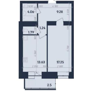 Продаж 1к Квартира /Фурманова, Полтава єОселя. код 8031