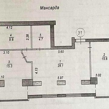 Продаж 3-км квартири 75 кв.м Старий парк, вул.Зелена, м.Тернопіль