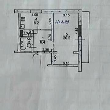 Продажа 1- ком.кв. на Школьной 44m² LO