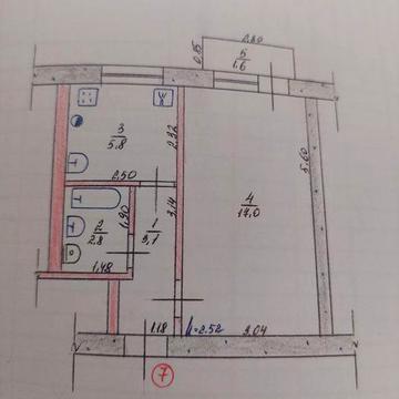 Продам однокімнатну квартиру в центрі