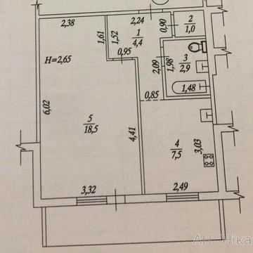 Продам 1 комн квартиру улучшенной планировки м Индустриальная