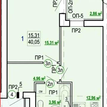 Продам 1к S 40 м в сданном новострое ЖК Гидропарк. Q жк гидропарк