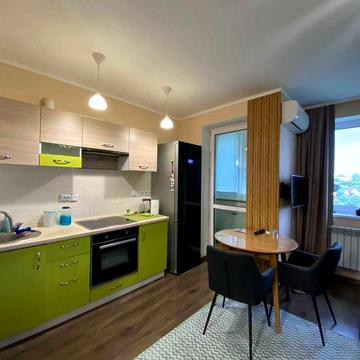 Видова 1-к, 23 м2, Метро Голосіївська, ЖК Панорама, Гетьманська 1А