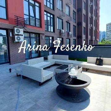 Vip продажа новой  , дизайнерской квартиры  с террасой  и зоной  BBQ ЖК Manhattan