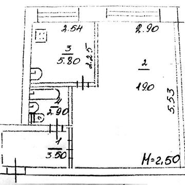 Продаю 1-кімнатну квартиру на 44 кв