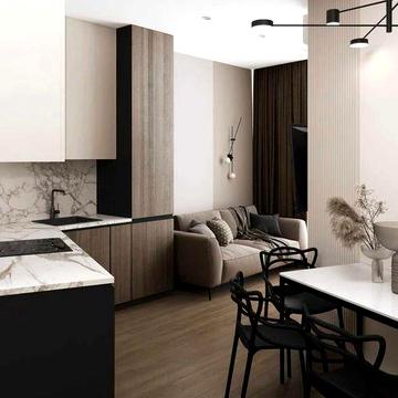 В продажі затишна смарт-кв. 25 м² ціною 49 900 грн/м². Єоселя. ЖК СС ЖК Синергія Сіті