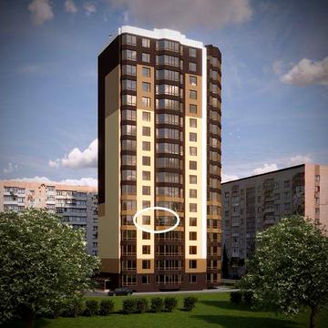 1к квартира 55.44 м.кв. Центр переуступка