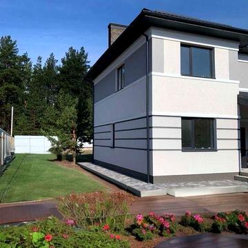 НовийБудинок з ремонтом 190 кв.м 11 сот. 30 кВт світло 18 км від Києва