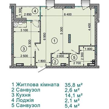 Продаж 1к Квартира Соборна вулиця ЖК Sense City