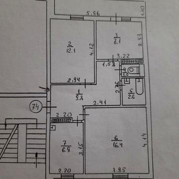Продам3 кімнатну квартиру