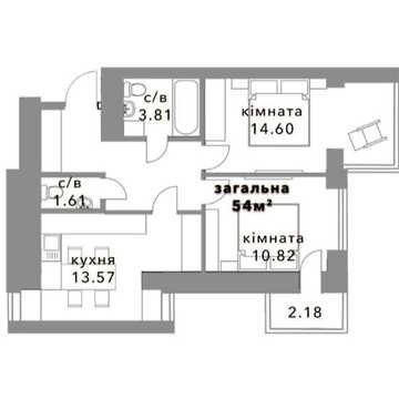 Продаж 2к Квартира Соборна вулиця ЖК Soborniy