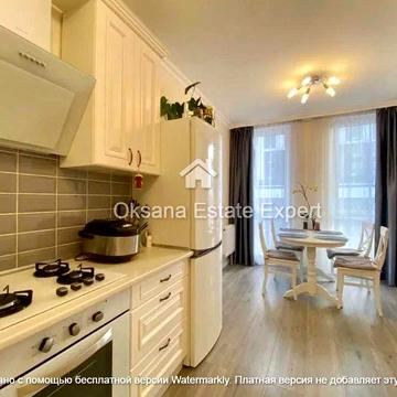 Без % Продаж затишної 1к квартири 50м2 ЖК Рівєра метро Славутич 3хв ЖК Рів&#039;єра