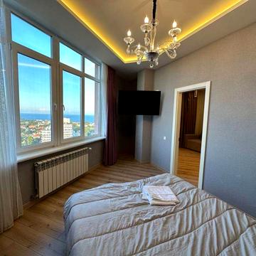 ЖК Фонтан Львовская 1 ком квартира прямой вид на море/гардеробная 60м2