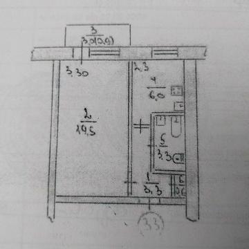 Квартира однокомнатная центр