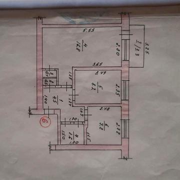Продам двух комнатную квартиру