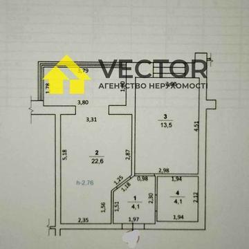 1кімнатна квартира 45м2 Цегляна новобудова 5/10 Мінімальний податок!!!