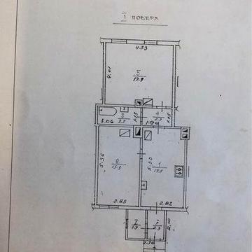 Продам 2кім 57.4м² ціна 27500$.
