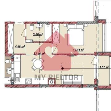 Продаж однокімнатної квартири ЖК В 4
