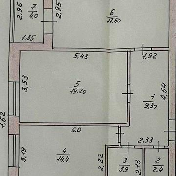 Продам 2к квартиру м. Зборів, вул. Галицька 10