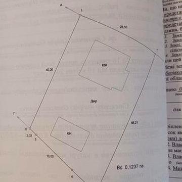 Продам недобудову в Абазівка 12 соток
