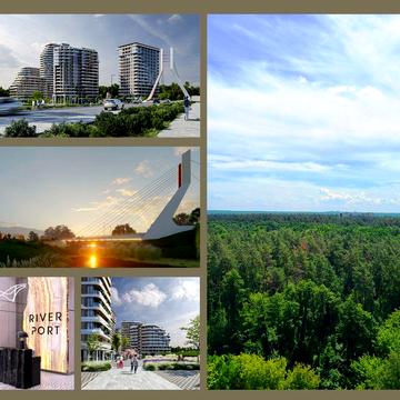 ЖК Ривер порт, Видова 45 м², зданий будинок, 900 $ за м²!