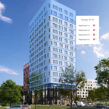 Продаж 2-кім.,2-рівневої  кв,70.43 м2_ЖК на Миколайчука 38_Без комісії