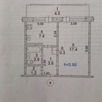Продам 1к квартиру, пзто