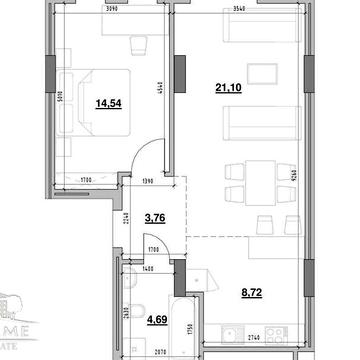 Продаж 1к Квартира Володимира Великого вулиця ЖК Америка