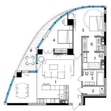 ЖК "Taryan Towers" , 2 Вежа!! 115м2 ЖК Taryan Towers