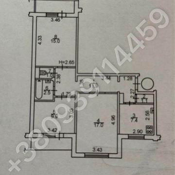 Продам 3к квартиру, Попова 11,Пріорка,Куренівка,Оболонь