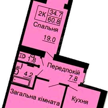 2-х кім.квартира, ЖК Софія Резиденс, готовий дім ЖК Софія Резиденція