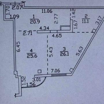 2-3 к квартира у моря 84 кв. м. на  16 ст. Фонтана ЖК Аквамарин