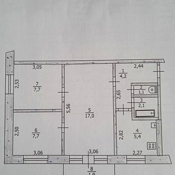 Продажа  3х комн.кв.