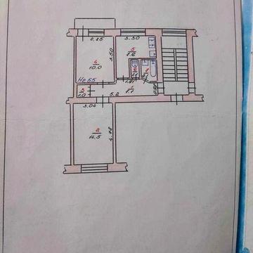 НИЗ РИНКУ!!!2к. в центрі не за всі гроші світу(середній поверх)